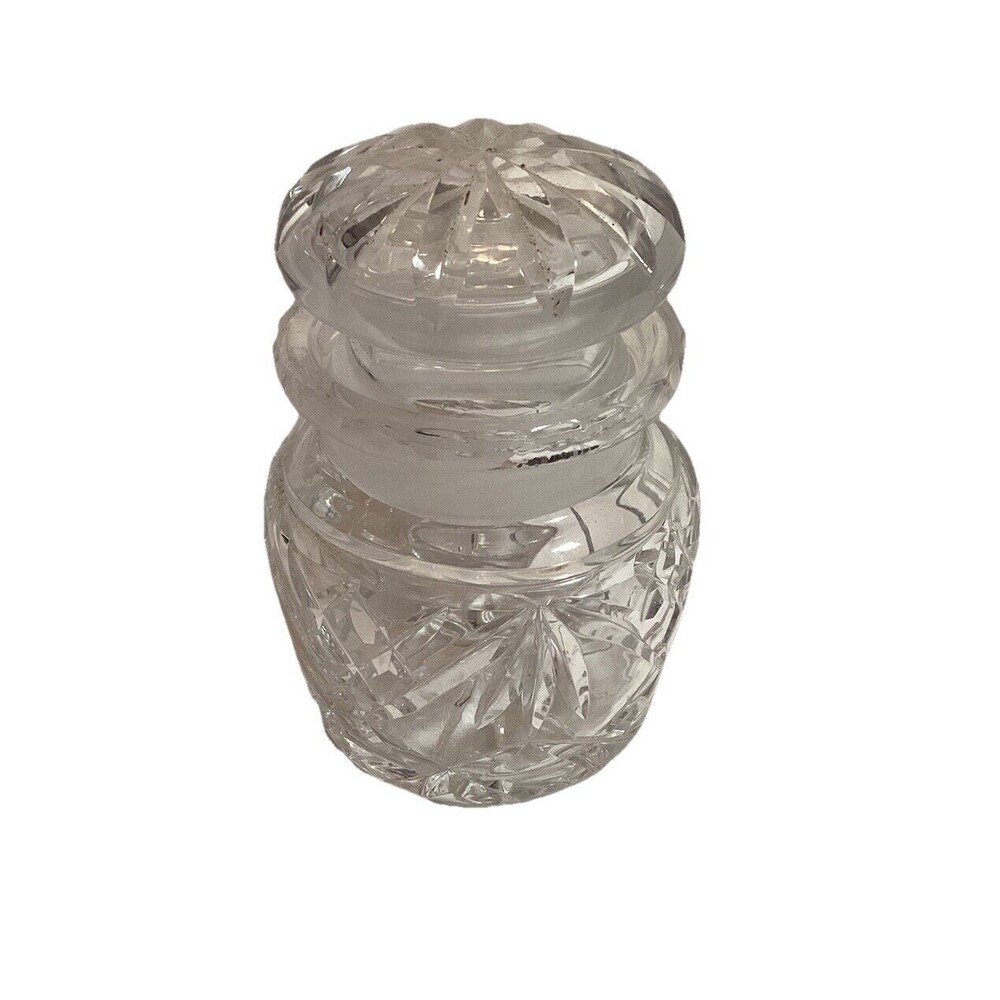 Glass Clear Jar With Glass Lid For Jam Jelly Honey Mustard Condiment Very Heavy